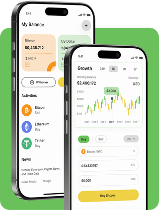 Interface de la plateforme de trading Avenive Solvoral avec données de marché en temps réel